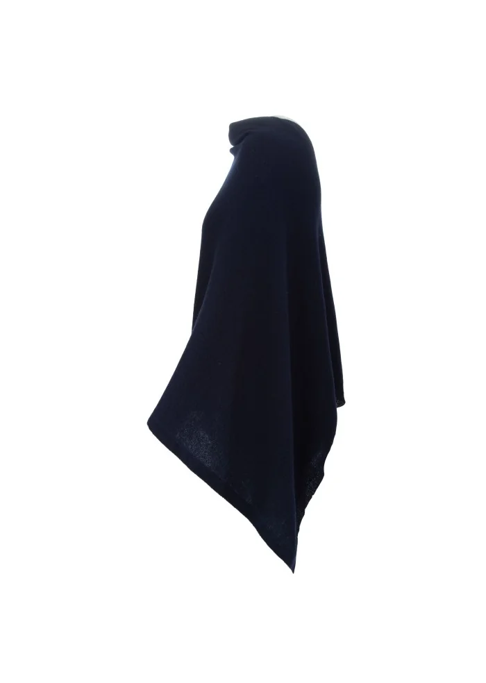 CASHMERE ISLAND | PONCHO SORRENTO BLU