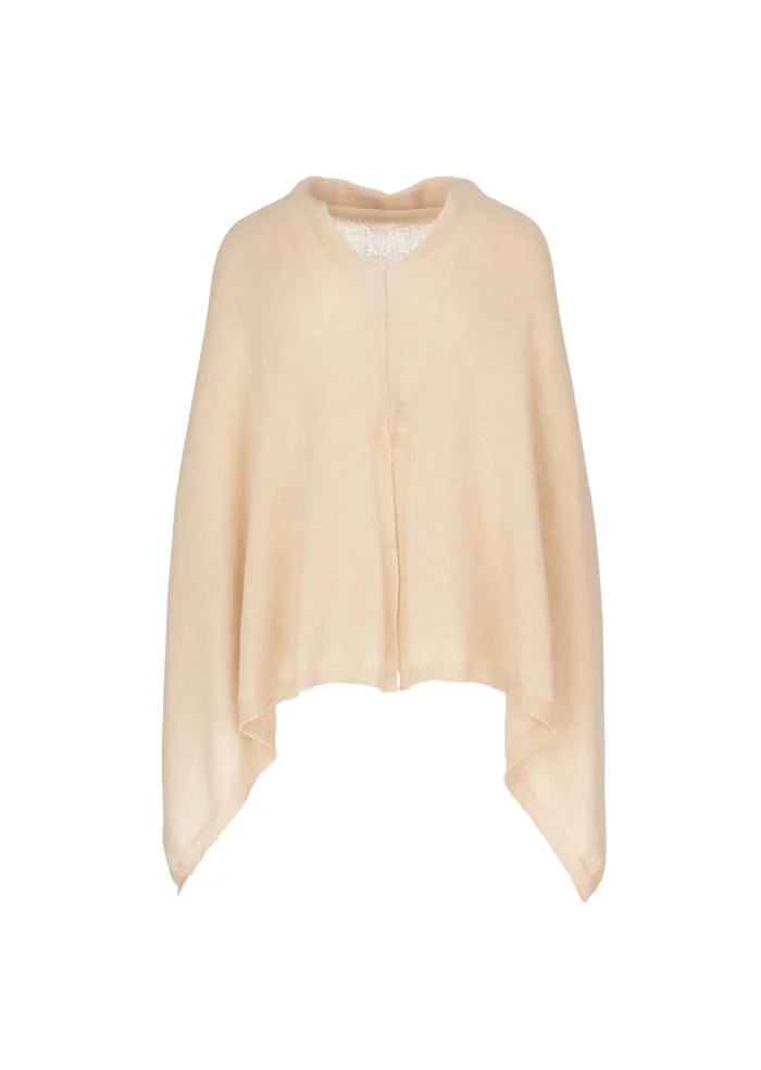 CASHMERE ISLAND | PONCHO SORRENTO SABBIA