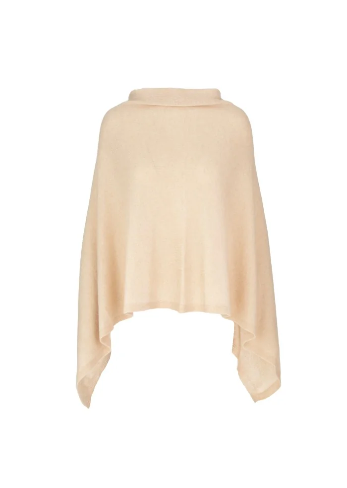 CASHMERE ISLAND | PONCHO SORRENTO SABBIA