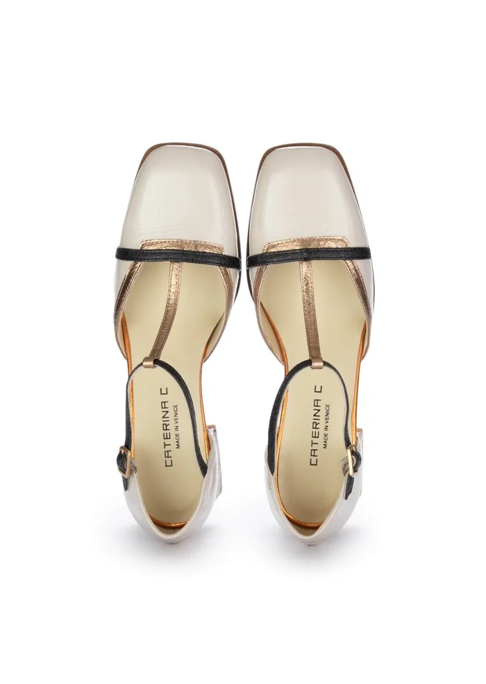 CATERINA C | DÉCOLLETÉ URANO BIANCO MULTICOLOR