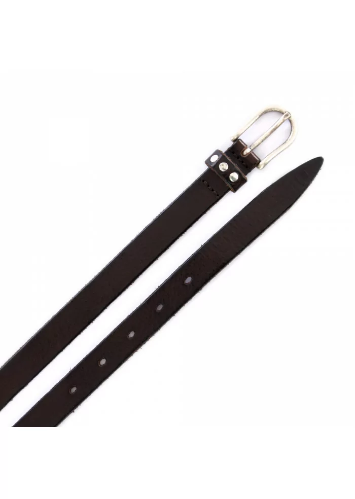 CINTURA IN PELLE DONNA DANDY STREET | CN15 MARRONE