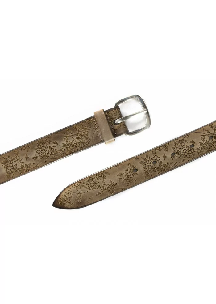 CINTURA UOMO ORCIANI "STAIN" | MARRONE CHIARO