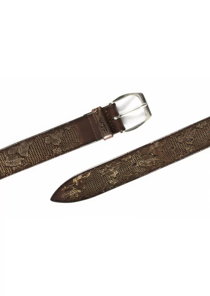 CINTURA UOMO ORCIANI "STAIN SOAPY" | MARRONE