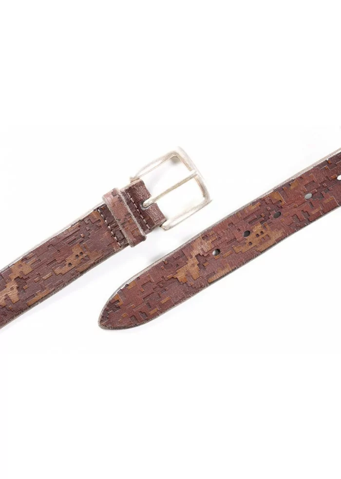 CINTURA UOMO ORCIANI | U 07502 PIXEL PIETRA GRIGIO