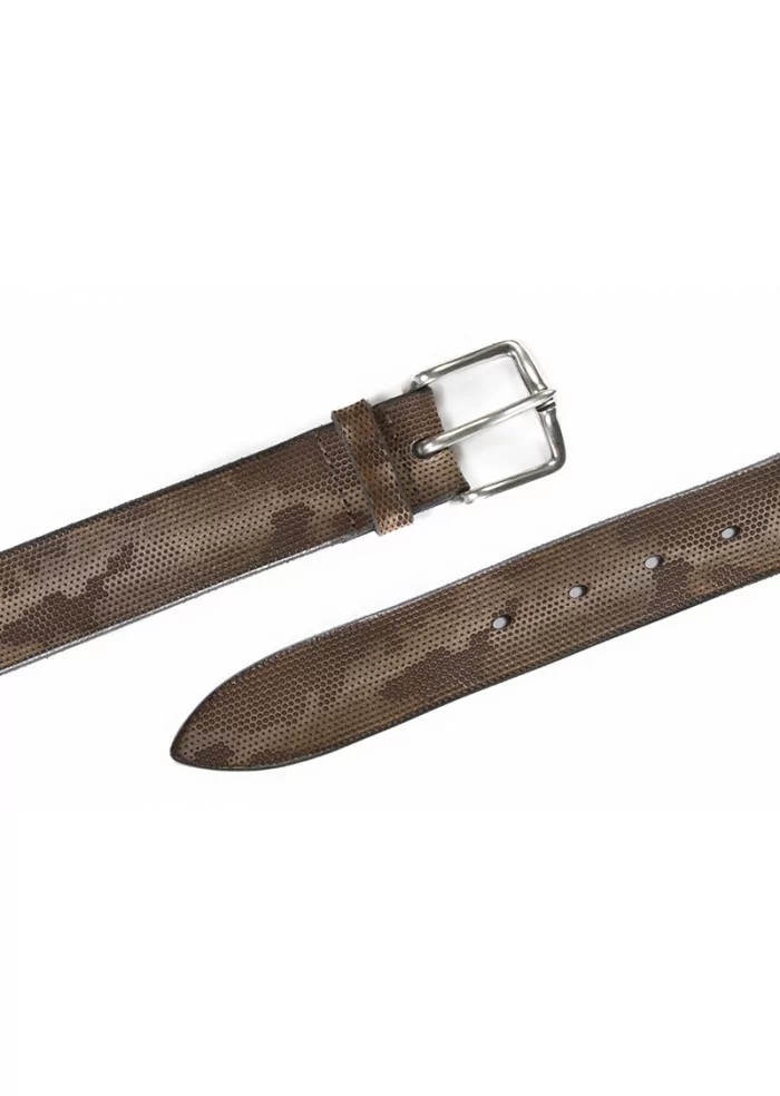 CINTURA UOMO ORCIANI | U07862 STAIN GRIGIO