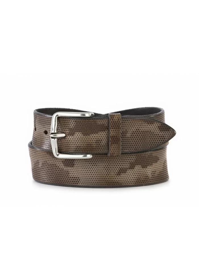 CINTURA UOMO ORCIANI | U07862 STAIN GRIGIO