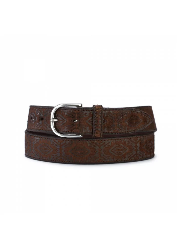 CINTURA UOMO ORCIANI | U07987 CUTTING MARRONE