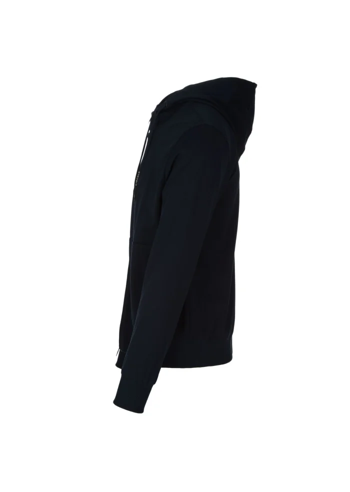 CIRCOLO 1901 | GIUBBINO FELPA PIQUET BLU SCURO