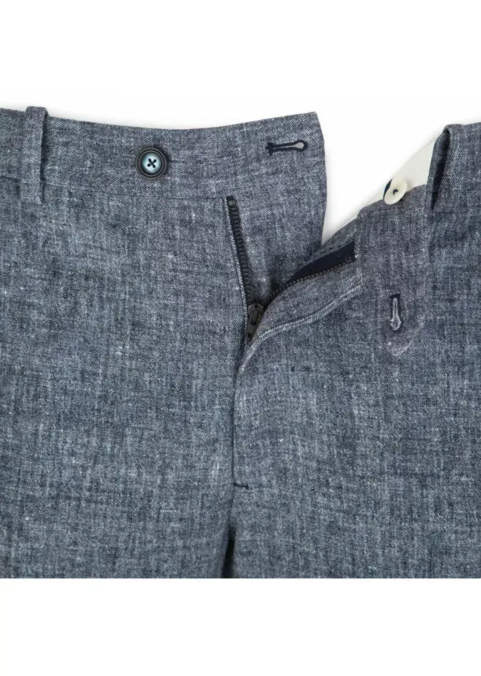 CIRCOLO 1901 | PANTALONI COTONE BLU GRIGIO