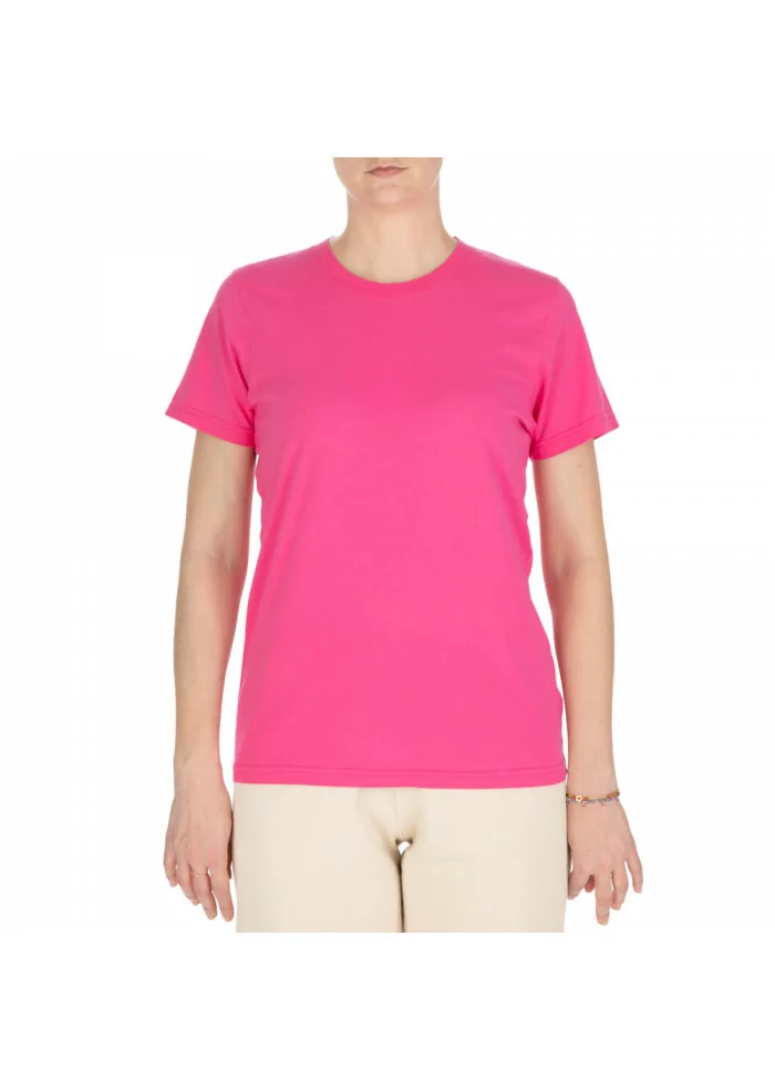 COLORFUL STANDARD | T-SHIRT COTONE FUCSIA
