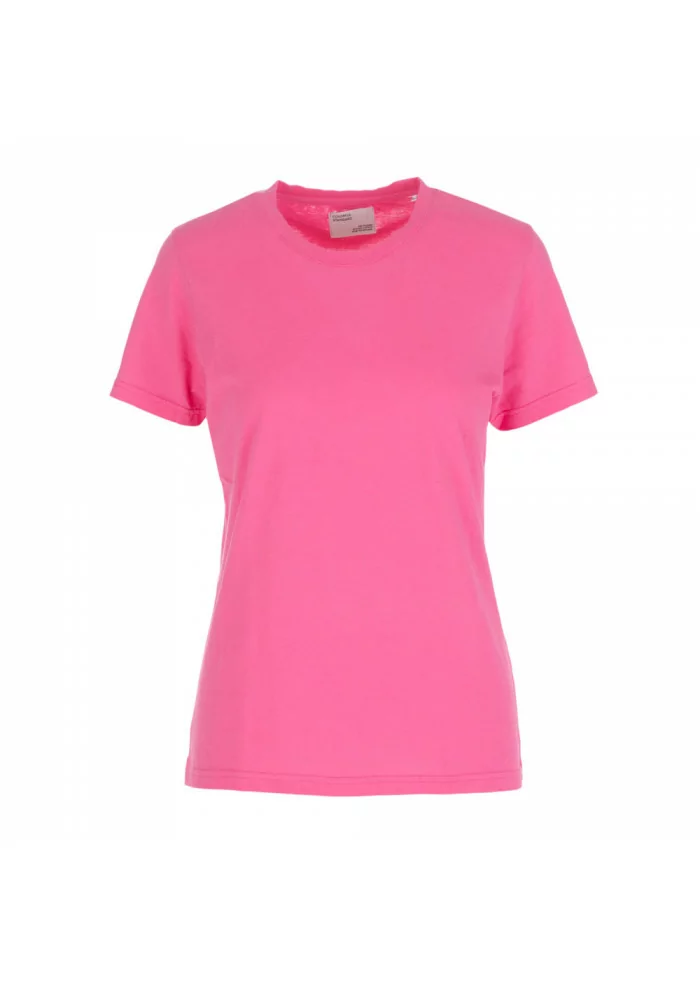 COLORFUL STANDARD | T-SHIRT COTONE FUCSIA