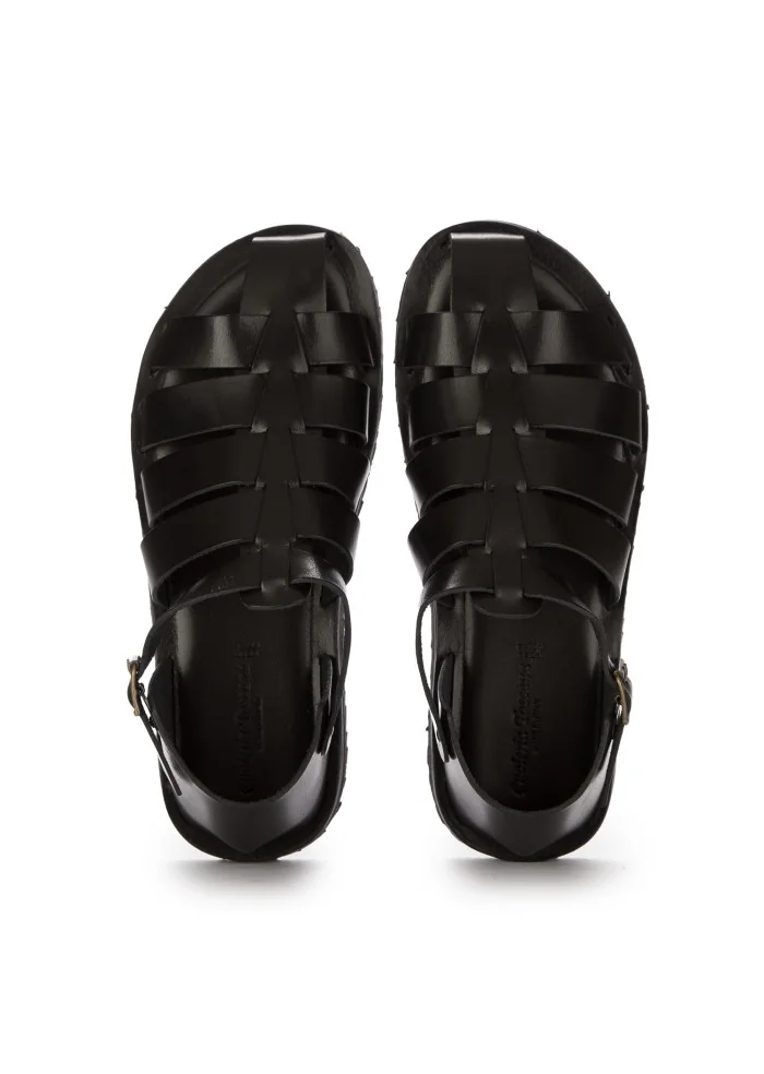 CUOIERIA TOSCANA | SANDALI RAGNETTO DIVE NERO