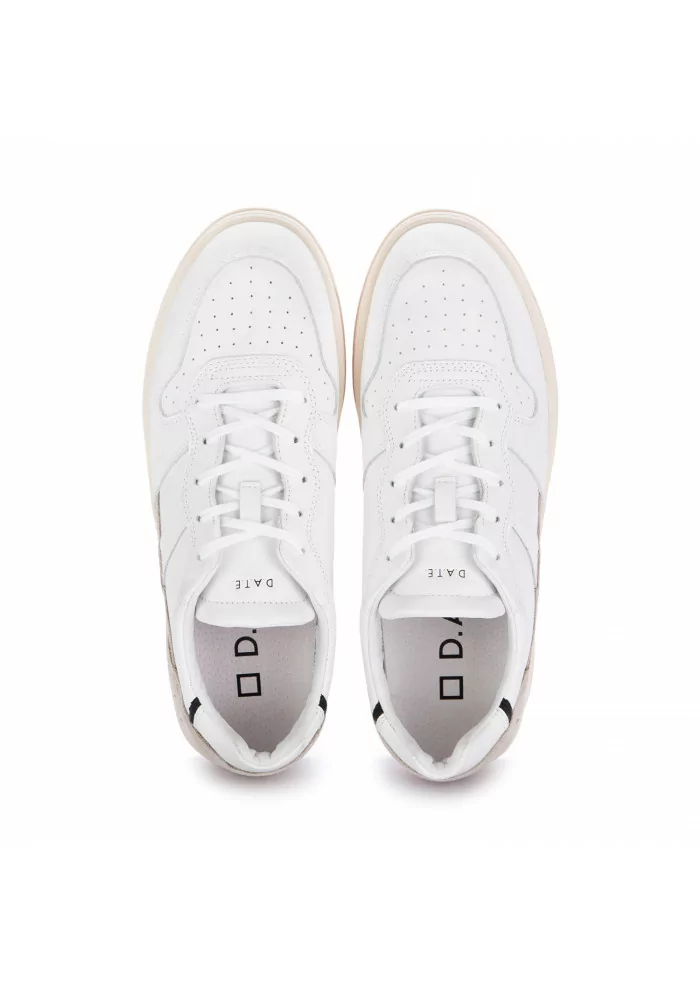 D.A.T.E. | SNEAKERS COURT 2.0 VINTAGE BIANCO BEIGE