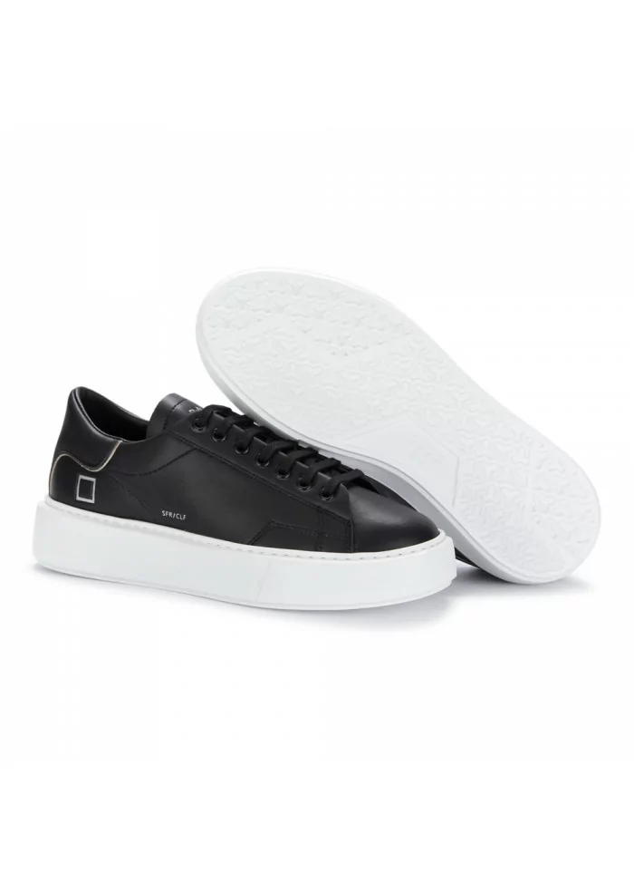 D.A.T.E. | SNEAKERS DONNA W371 SFERA CALF NERO