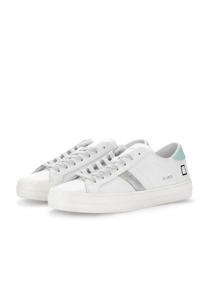 D.A.T.E. | SNEAKERS HILL LOW VINTAGE CALF BIANCO