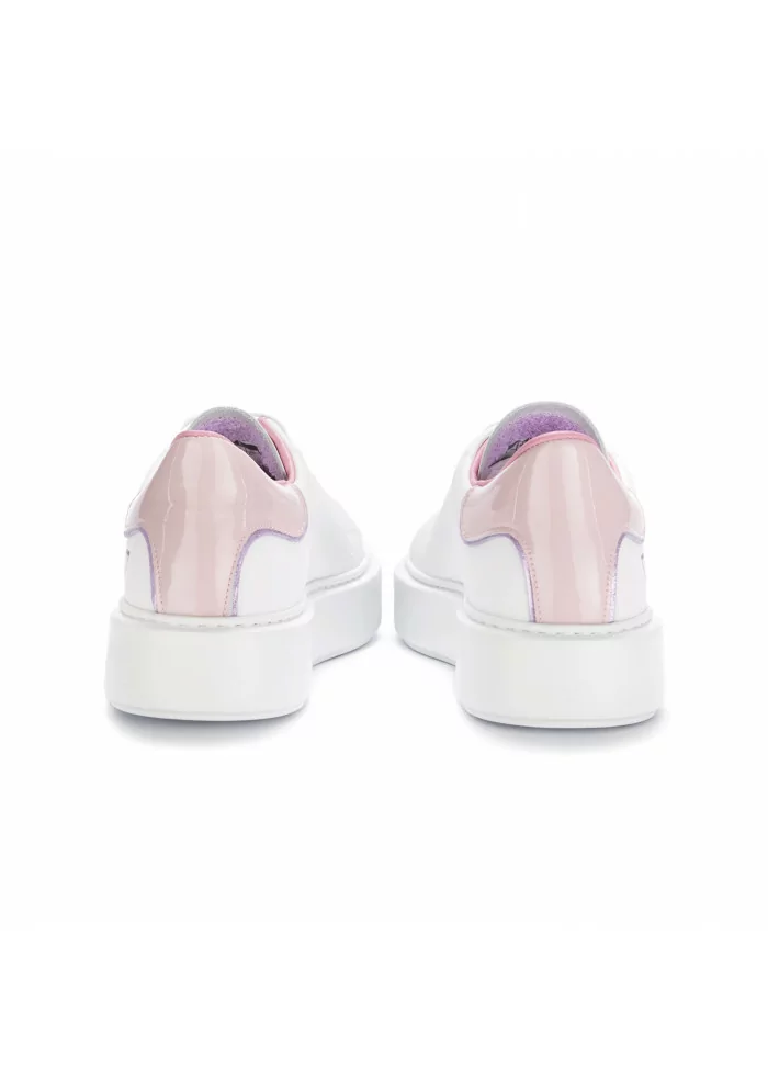 D.A.T.E. | SNEAKERS SFERA PATENT BIANCO ROSA