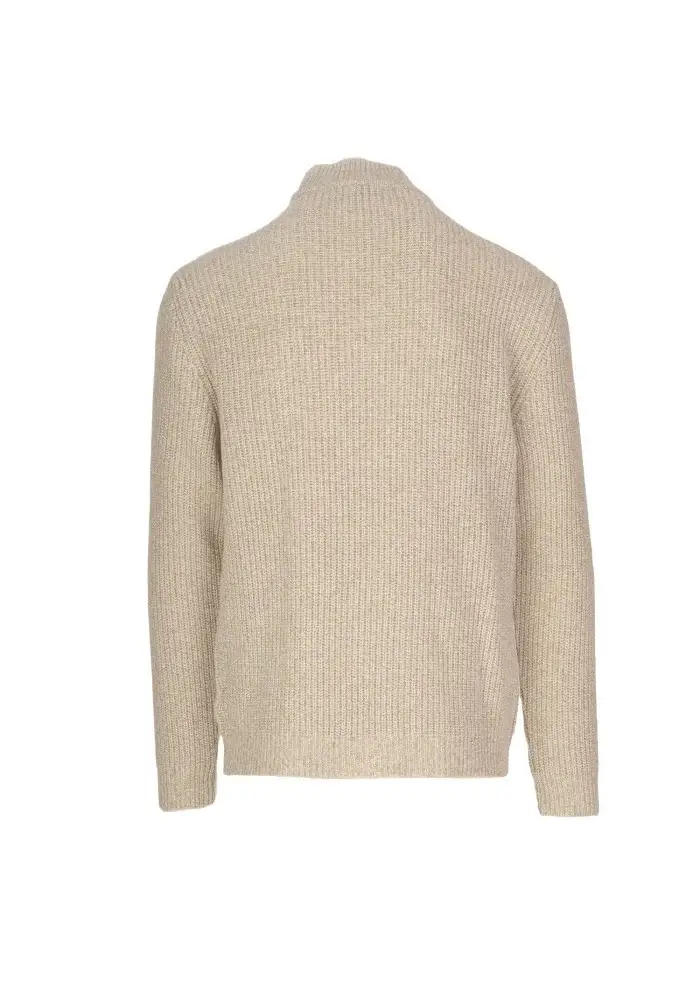 DANIELE FIESOLI | MAGLIONE COLLO ALTO BEIGE