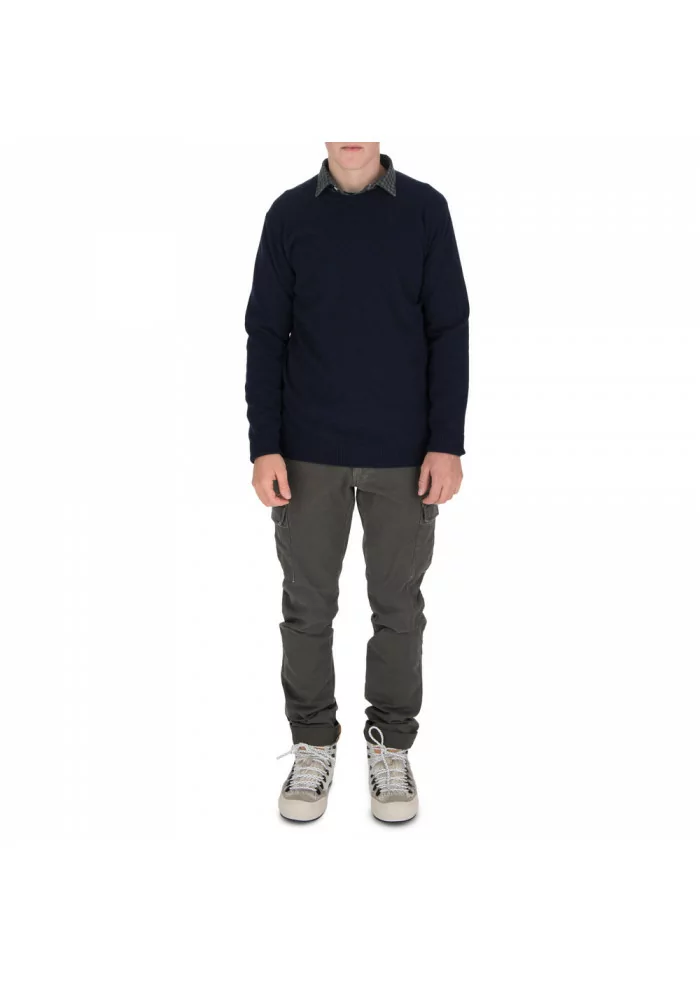 DANIELE FIESOLI | MAGLIONE GIROCOLLO BLU