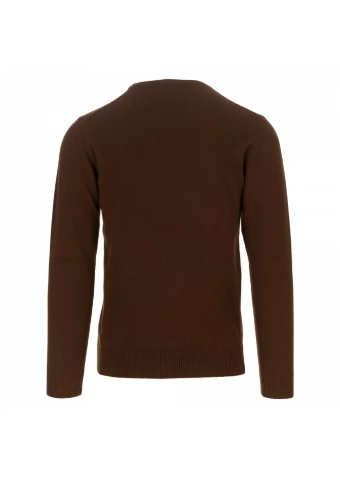 DANIELE FIESOLI | MAGLIONE GIROCOLLO MARRONE