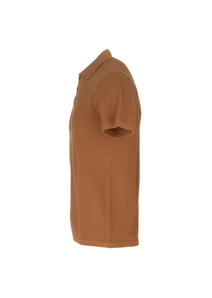 DANIELE FIESOLI | POLO COTONE MARRONE