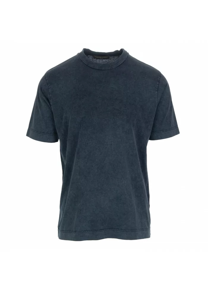 DANIELE FIESOLI | T-SHIRT JERSEY STONE WASHED BLU