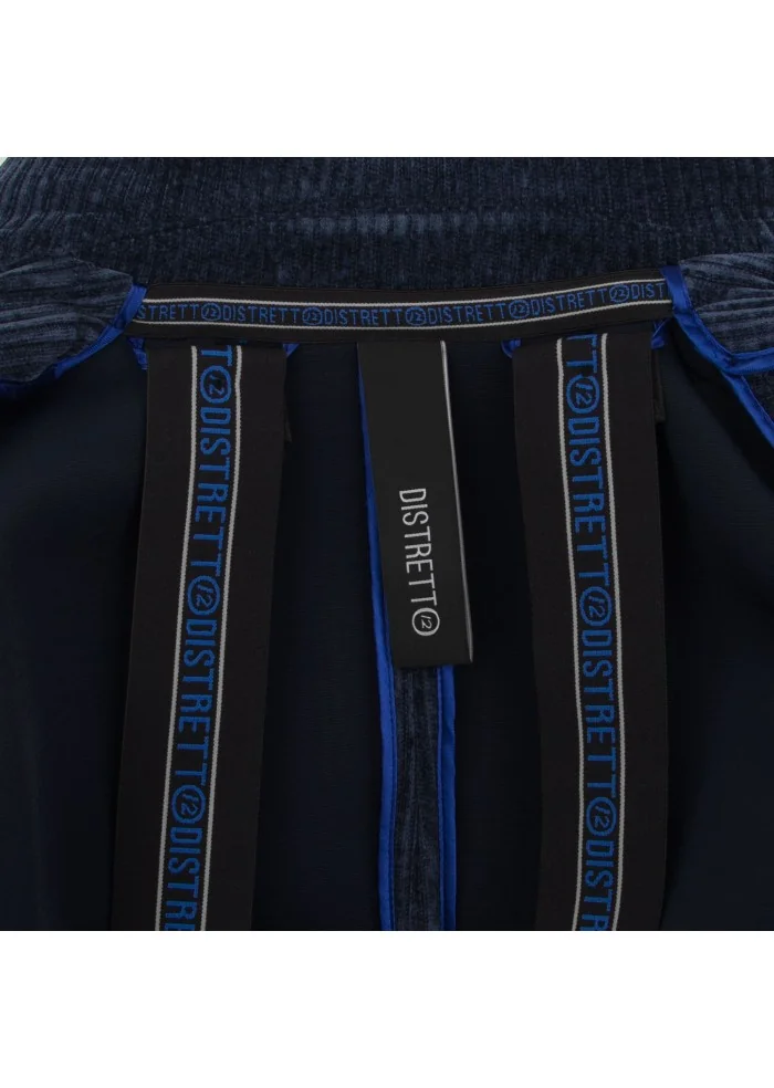 DISTRETTO 12 | CAPPOTTO PEACOAT ALBA BLU