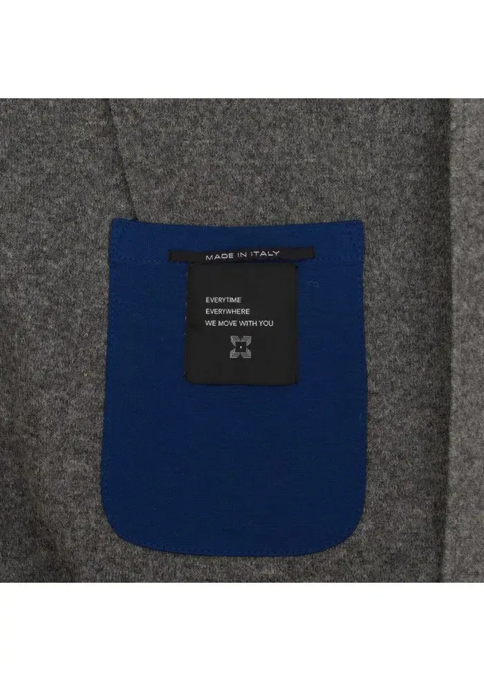 DISTRETTO 12 | GIACCA COREANA ISAIA GRIGIO