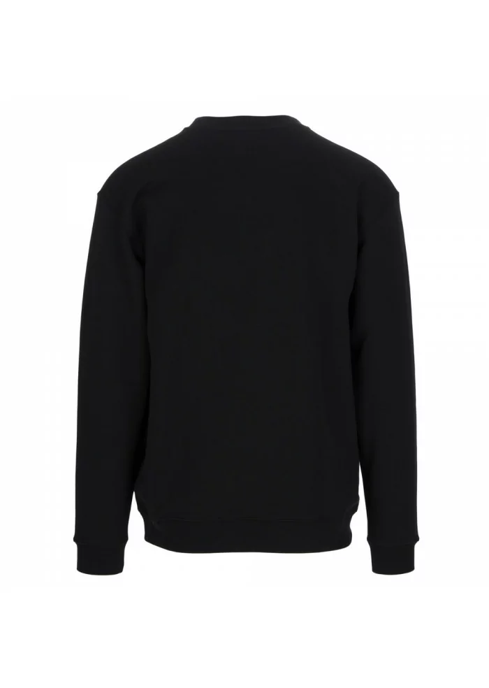 DONDUP | FELPA CON TASCHINO SUL PETTO NERO