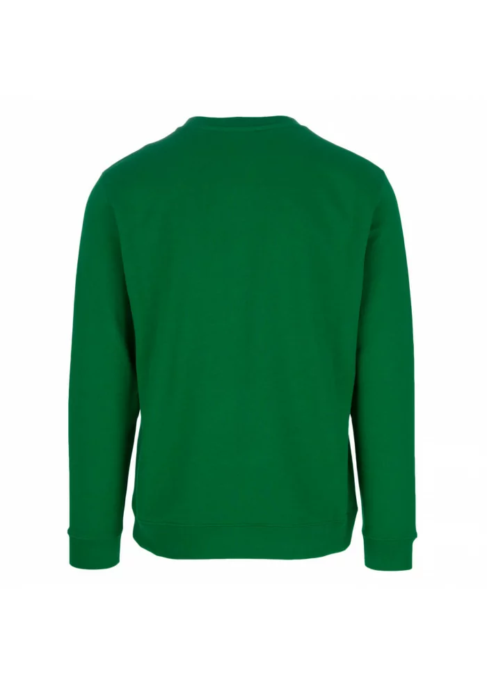 DONDUP | FELPA REGULAR LOGO VERDE