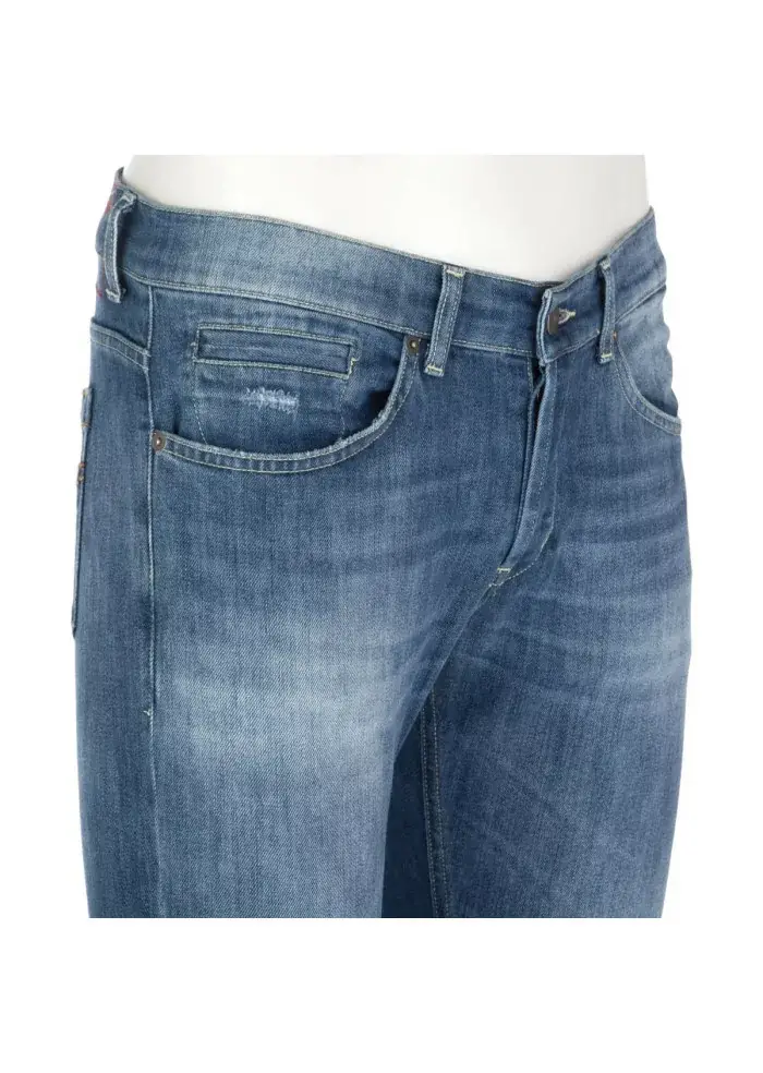 DONDUP | JEANS GEORGE SKINNY BLU SLAVATO