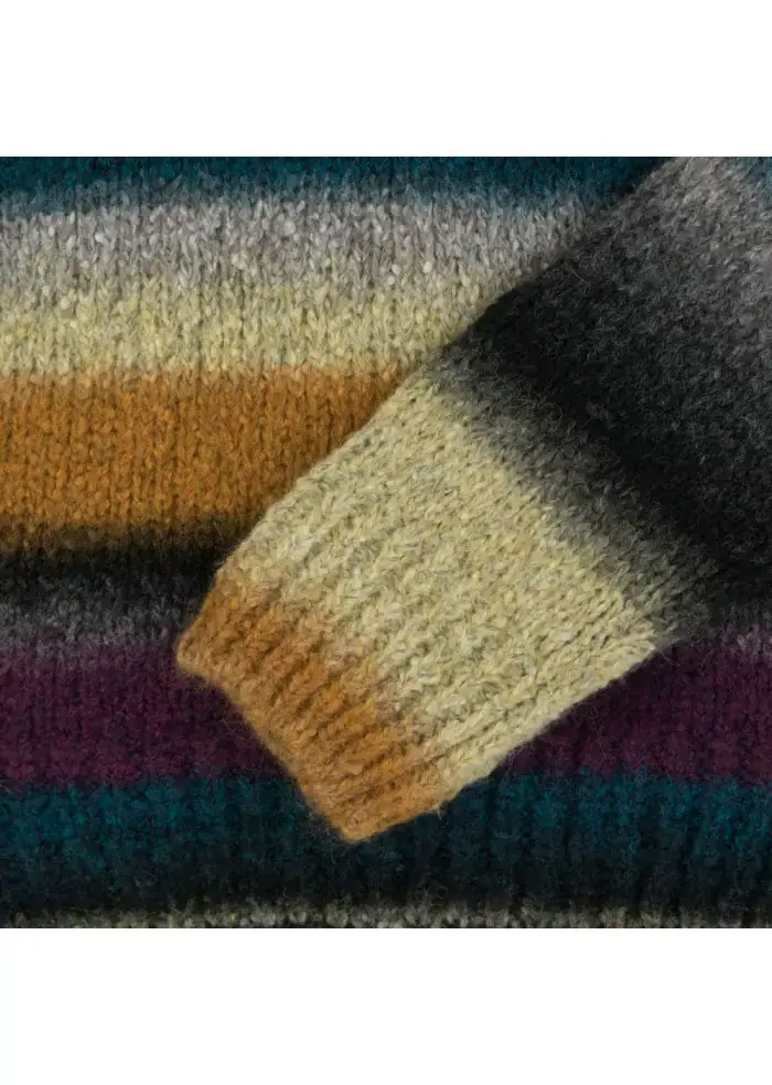 DONDUP | MAGLIONE LANA MULTICOLORE