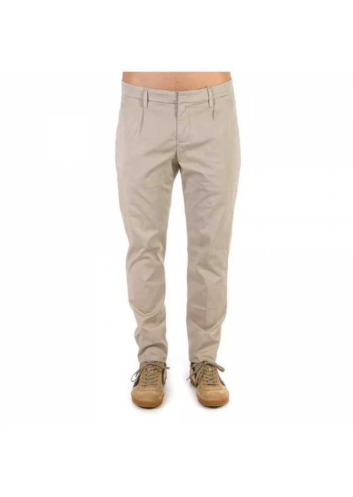 DONDUP | PANTALONE CHINO PTD GAUBERT BEIGE SABBIA