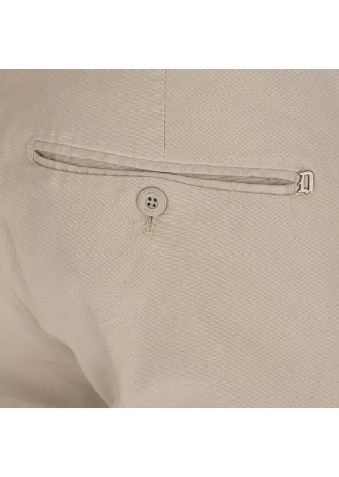 DONDUP | PANTALONI CHINO GAUBERT SLIM BEIGE