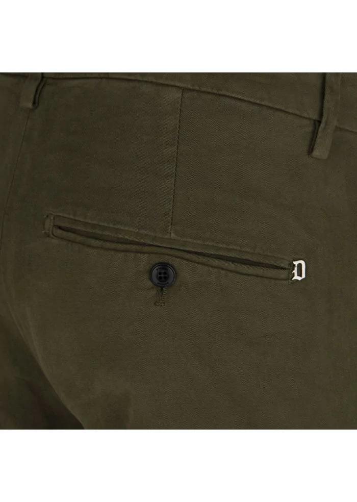 DONDUP | PANTALONI GAUBERT COTONE VERDE