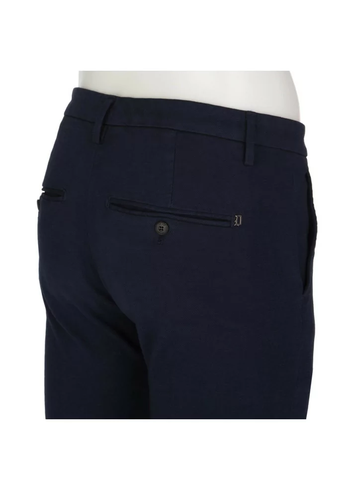 DONDUP | PANTALONI GAUBERT SLIM CHINO BLU