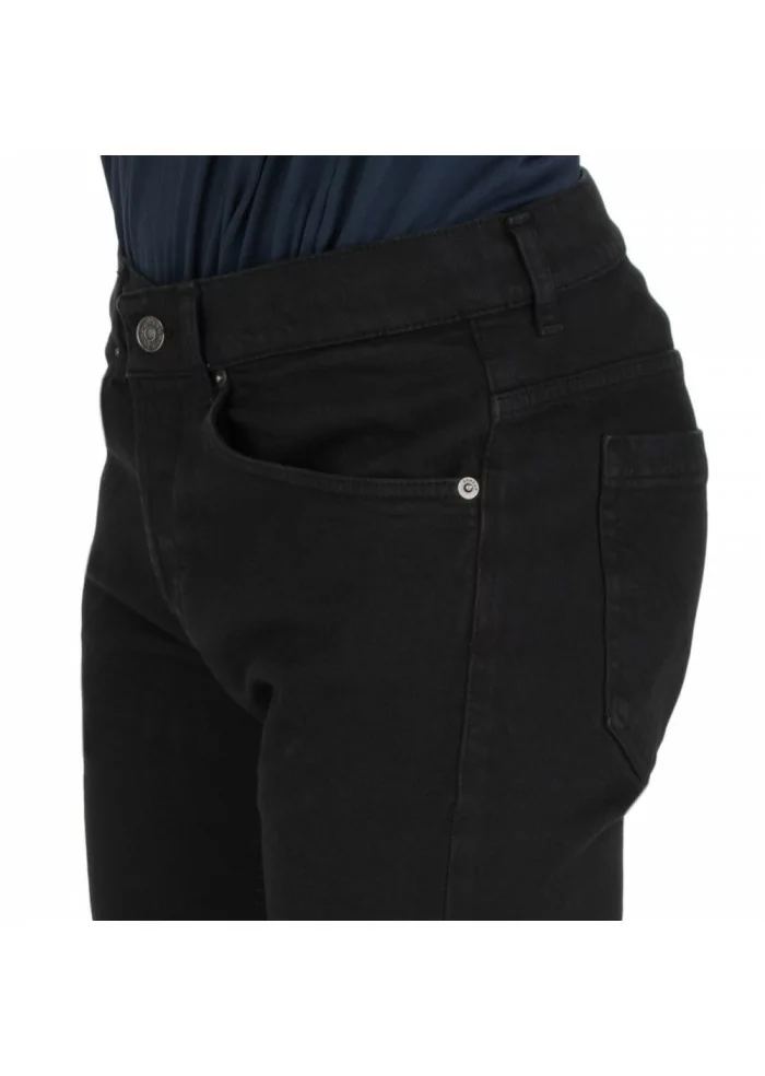 DONDUP | PANTALONI GEORGE COTONE NERO