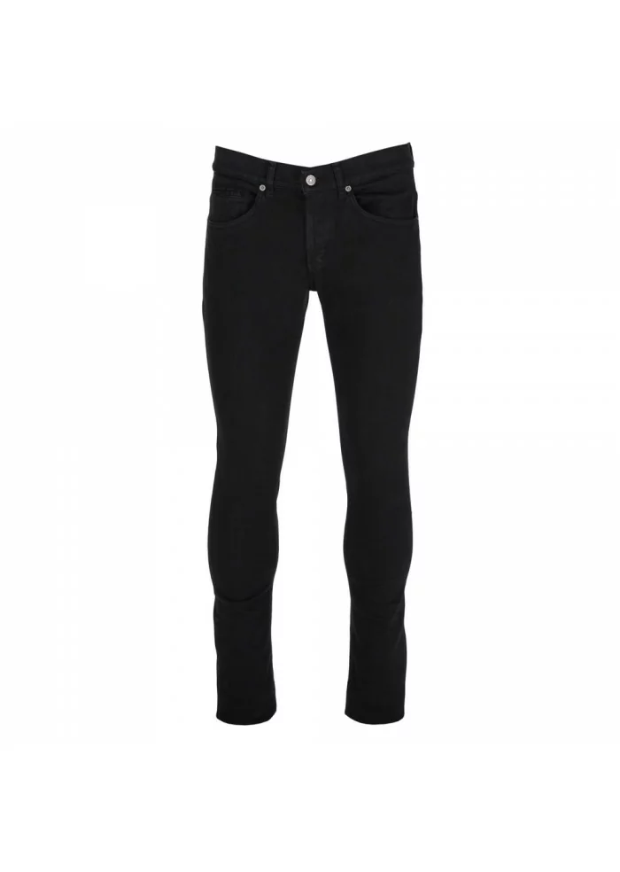 DONDUP | PANTALONI GEORGE COTONE NERO