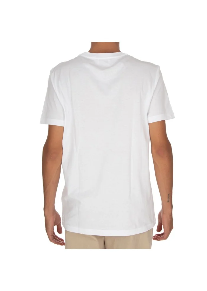 DONDUP | T-SHIRT DETTAGLIO LATERALE BIANCO