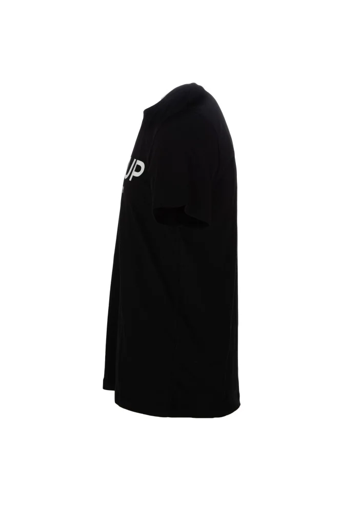 DONDUP | T-SHIRT GIROCOLLO LOGO NERO