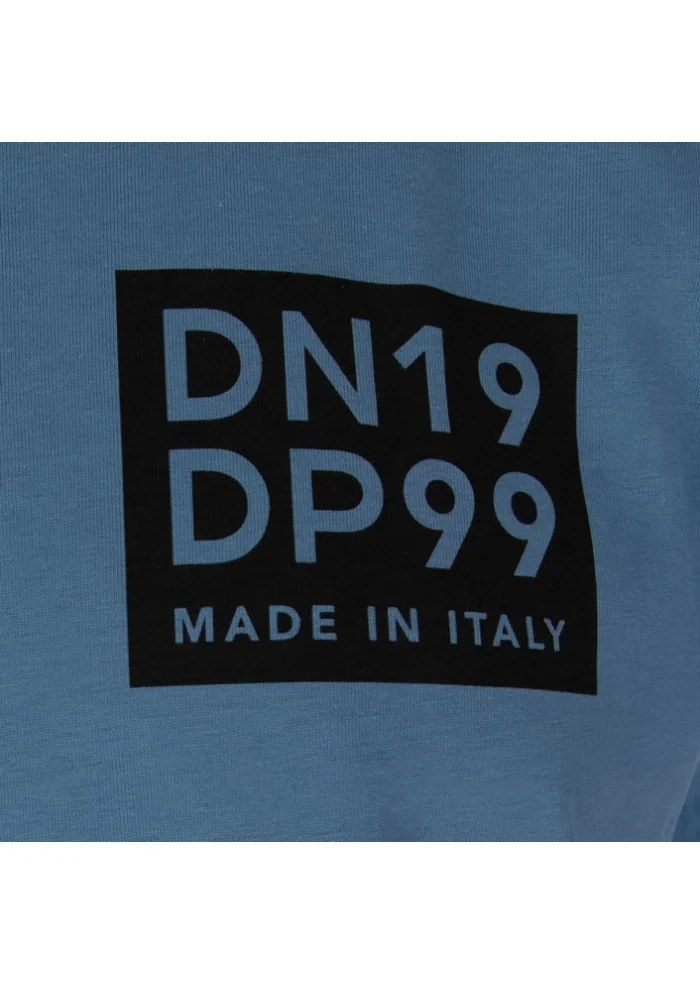 DONDUP | T-SHIRT LOGO A CONTRASTO CARTA DA ZUCCHERRO