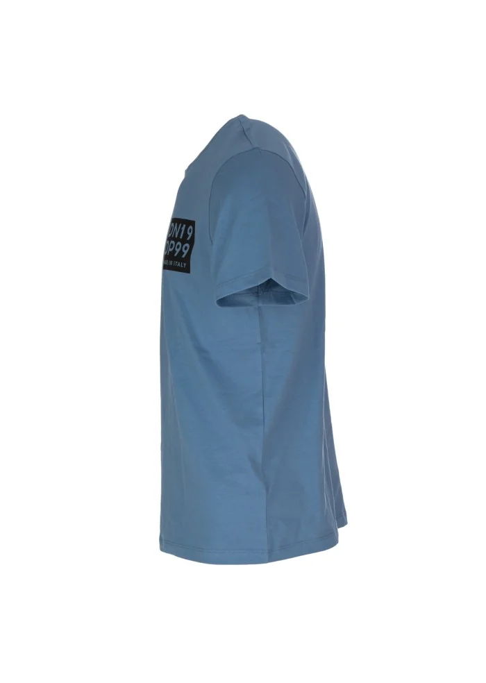 DONDUP | T-SHIRT LOGO A CONTRASTO CARTA DA ZUCCHERRO