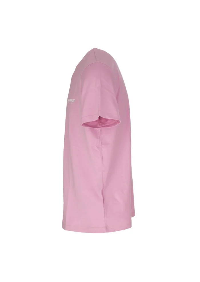 DONDUP | T-SHIRT LOGO CLASSICO ROSA