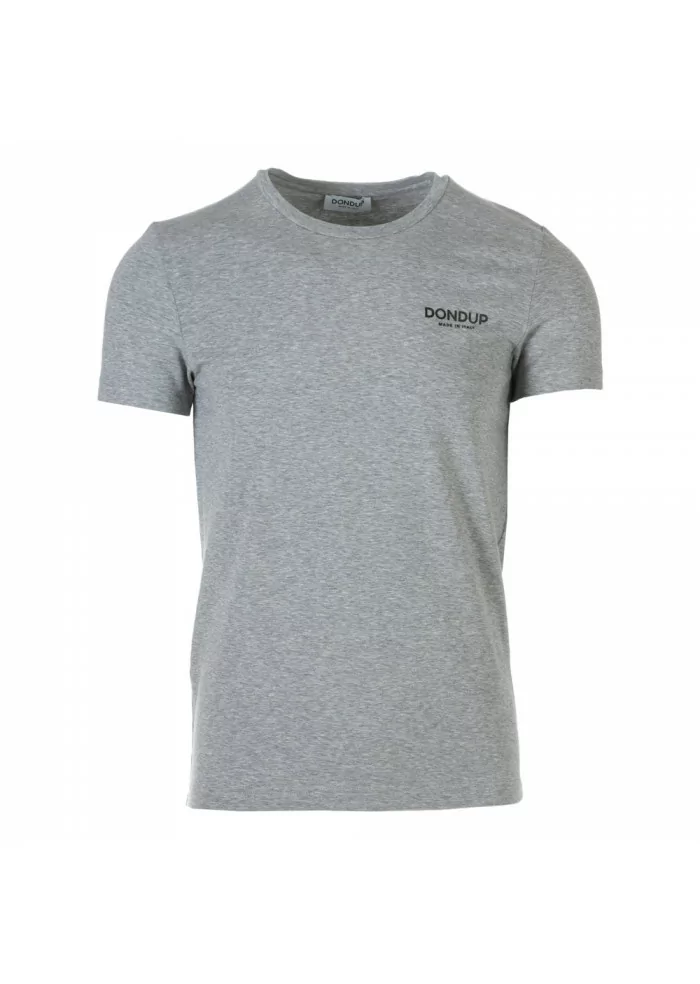 DONDUP | T-SHIRT LOGO GRIGIO
