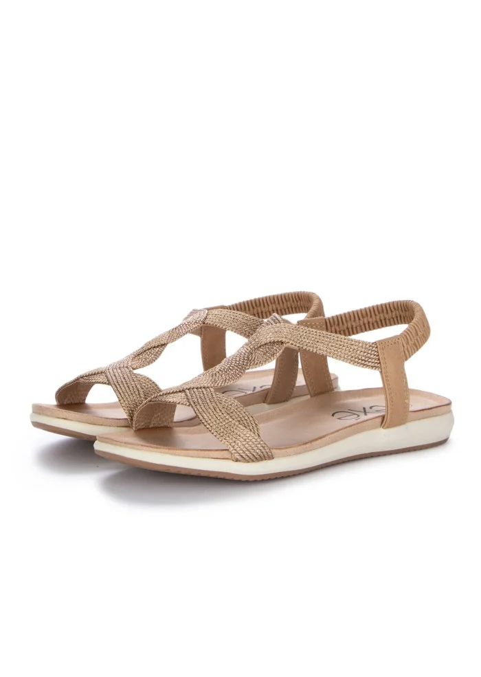 EXE' | SANDALI INTRECCI BEIGE
