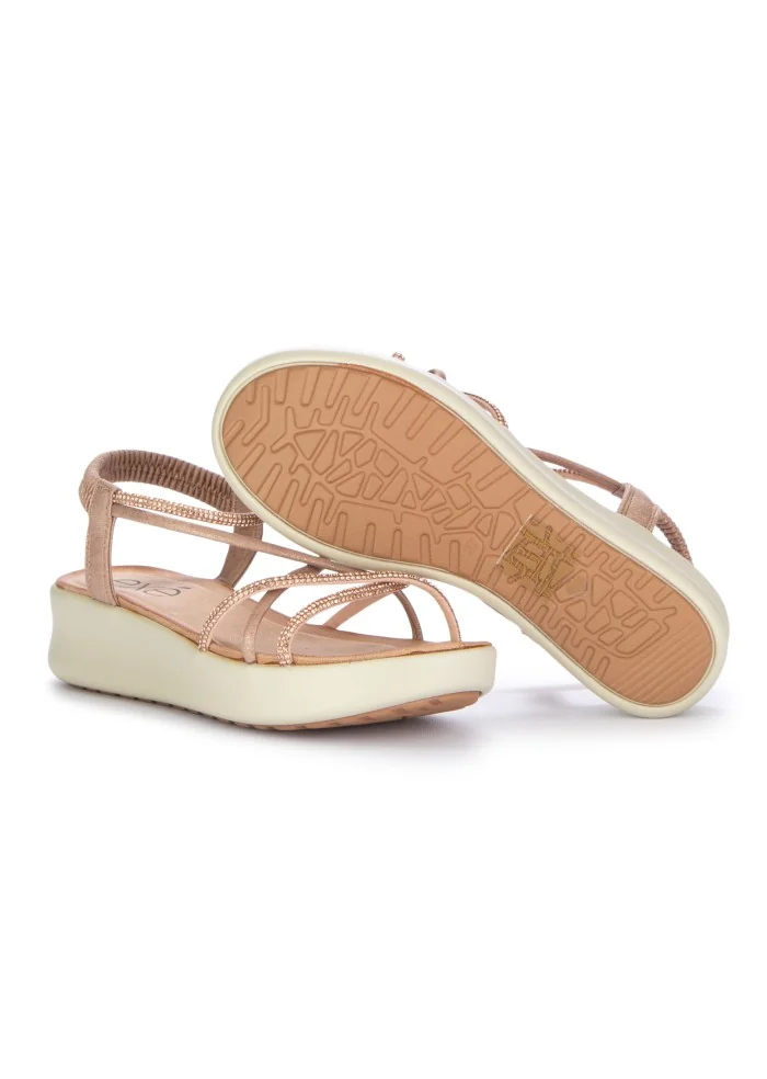 EXE' | SANDALI PERLINE ROSA NUDE