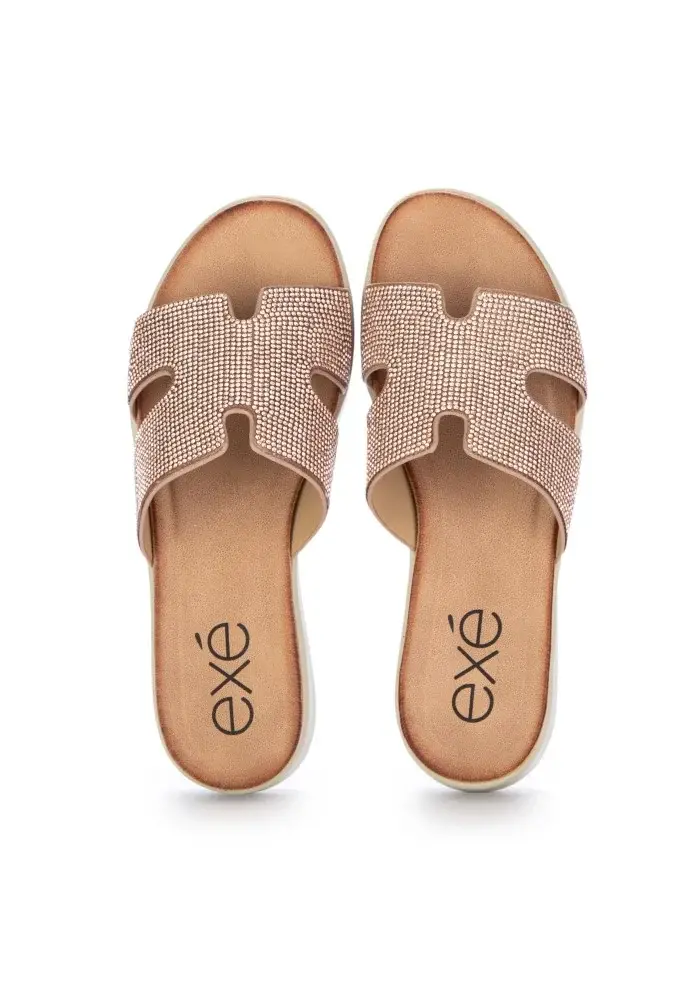 EXE' | SANDALI PLATFORM LUCCICANTI ROSA