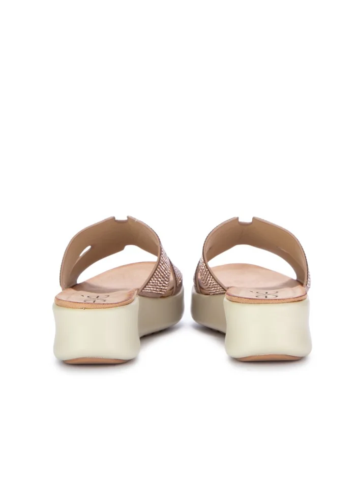 EXE' | SANDALI PLATFORM LUCCICANTI ROSA