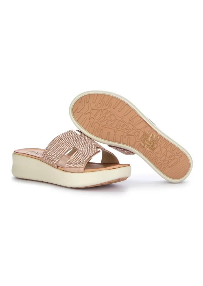 EXE' | SANDALI PLATFORM LUCCICANTI ROSA