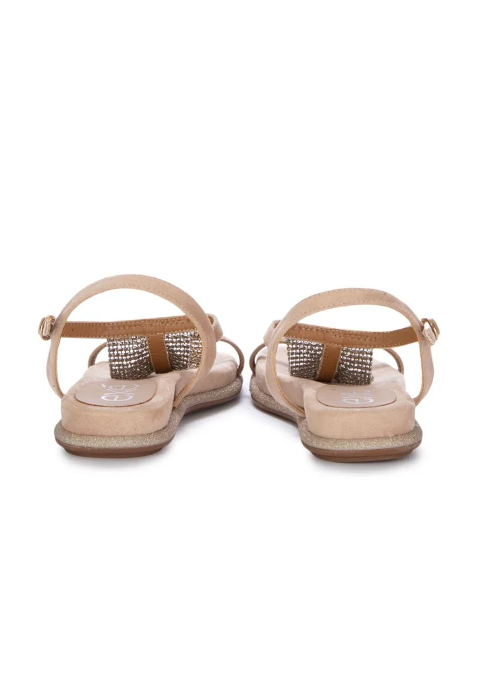 EXE' | SANDALI STRASS SCINTILLANTI BEIGE