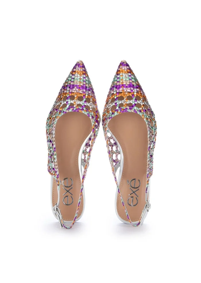 EXE' | SLINGBACK MIAMI INTRECCI MULTICOLOR